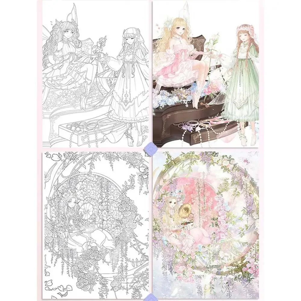 fast us shipping Time Traveler Love Nikki-Dress up Queen Official Coloring Book